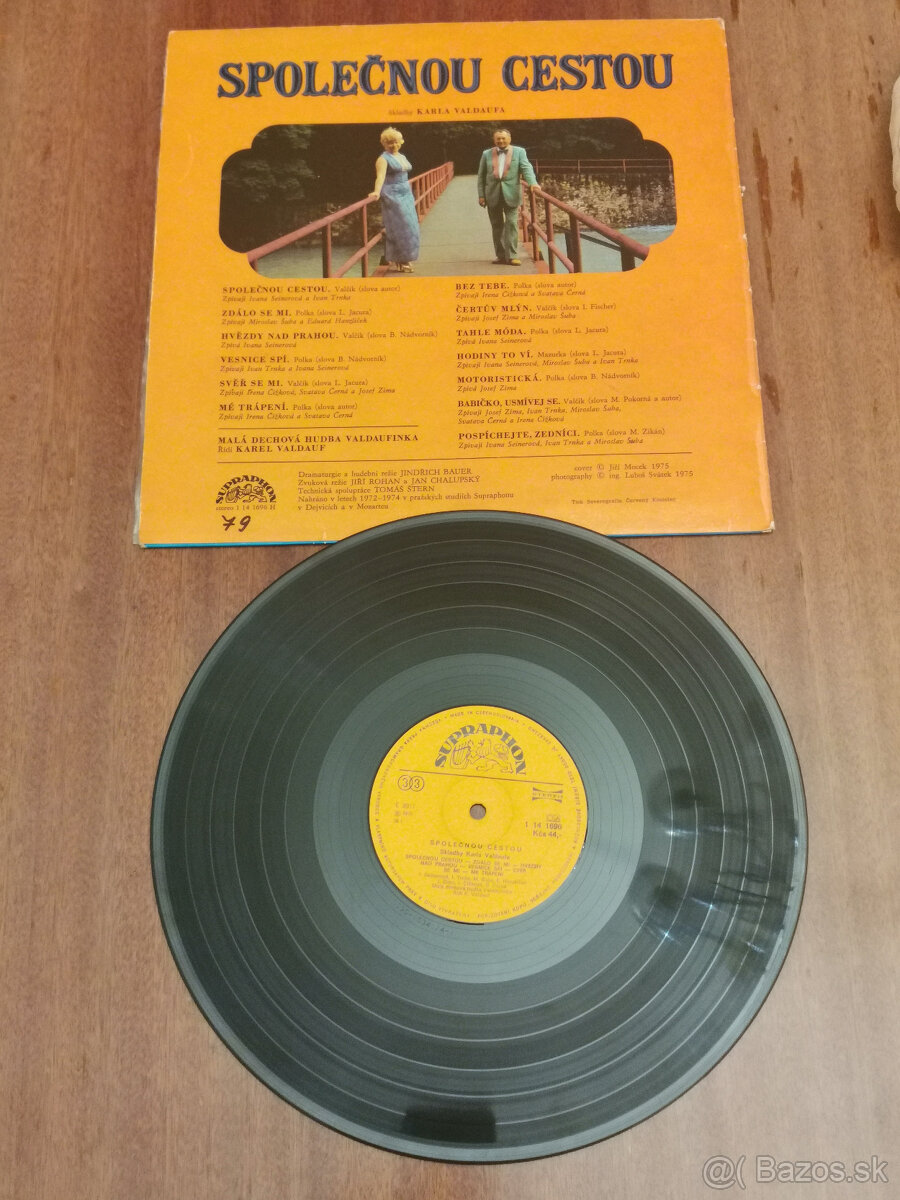 LP platne Ľudovky 1 - 15