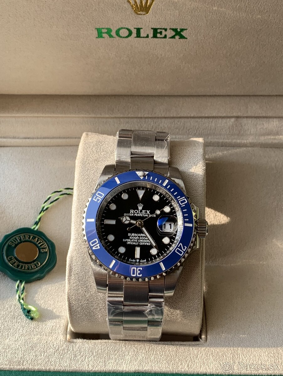 Rolex Submariner Date, Nové, 41mm, Modré - 15