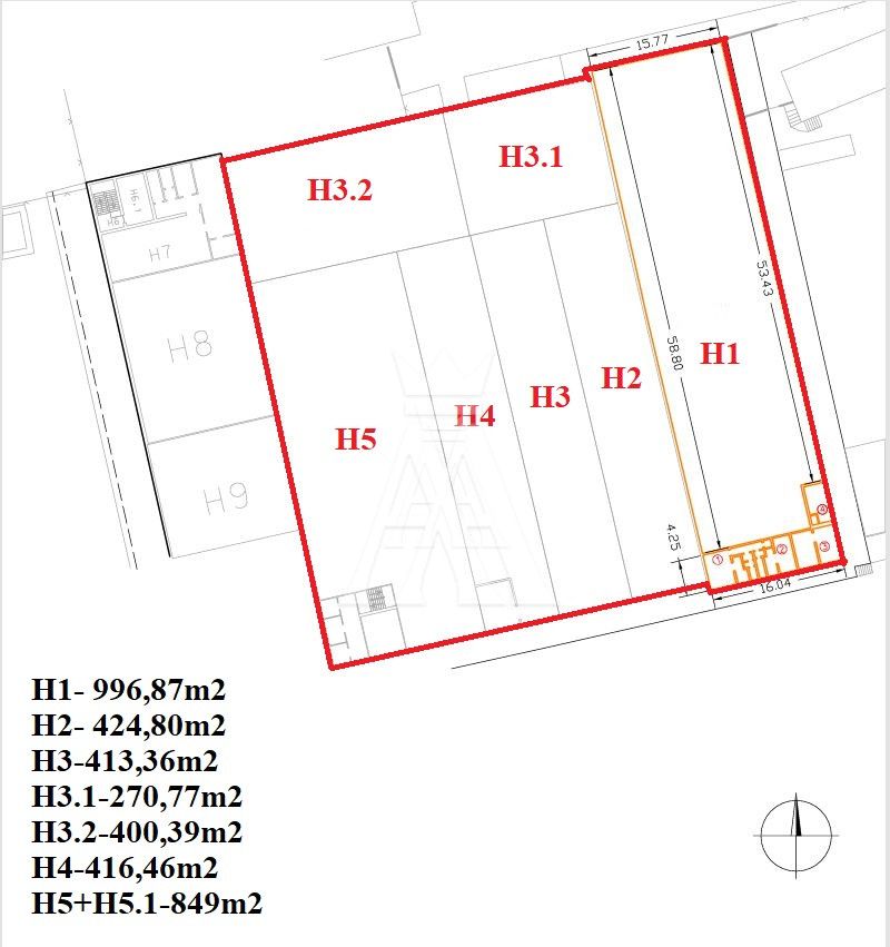 SKLADY NA PRENÁJOM, KOŠICE JUH - 15