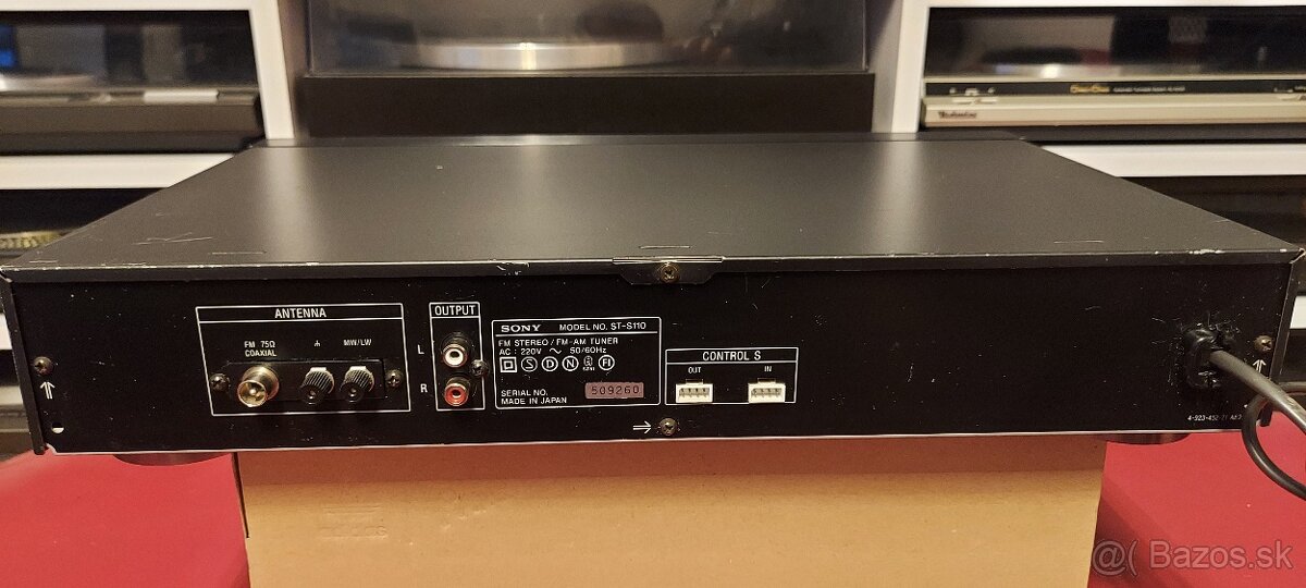 Predám vintage tunery Sony a Technics - 15