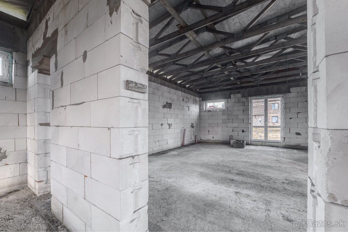 Novostavba nízkoenergetického bugalovu | Vojčice - 15