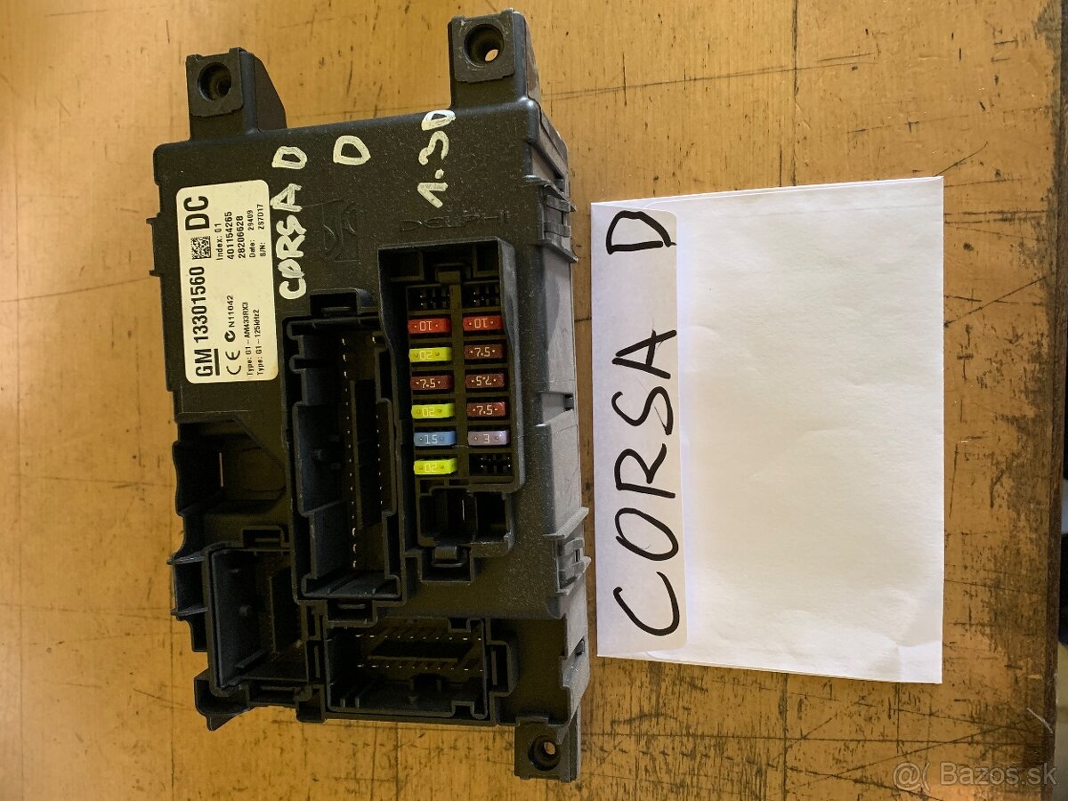 Opel Corsa D 2006-2011Corsa C 2000-2005 Corsa E 2015 - 15