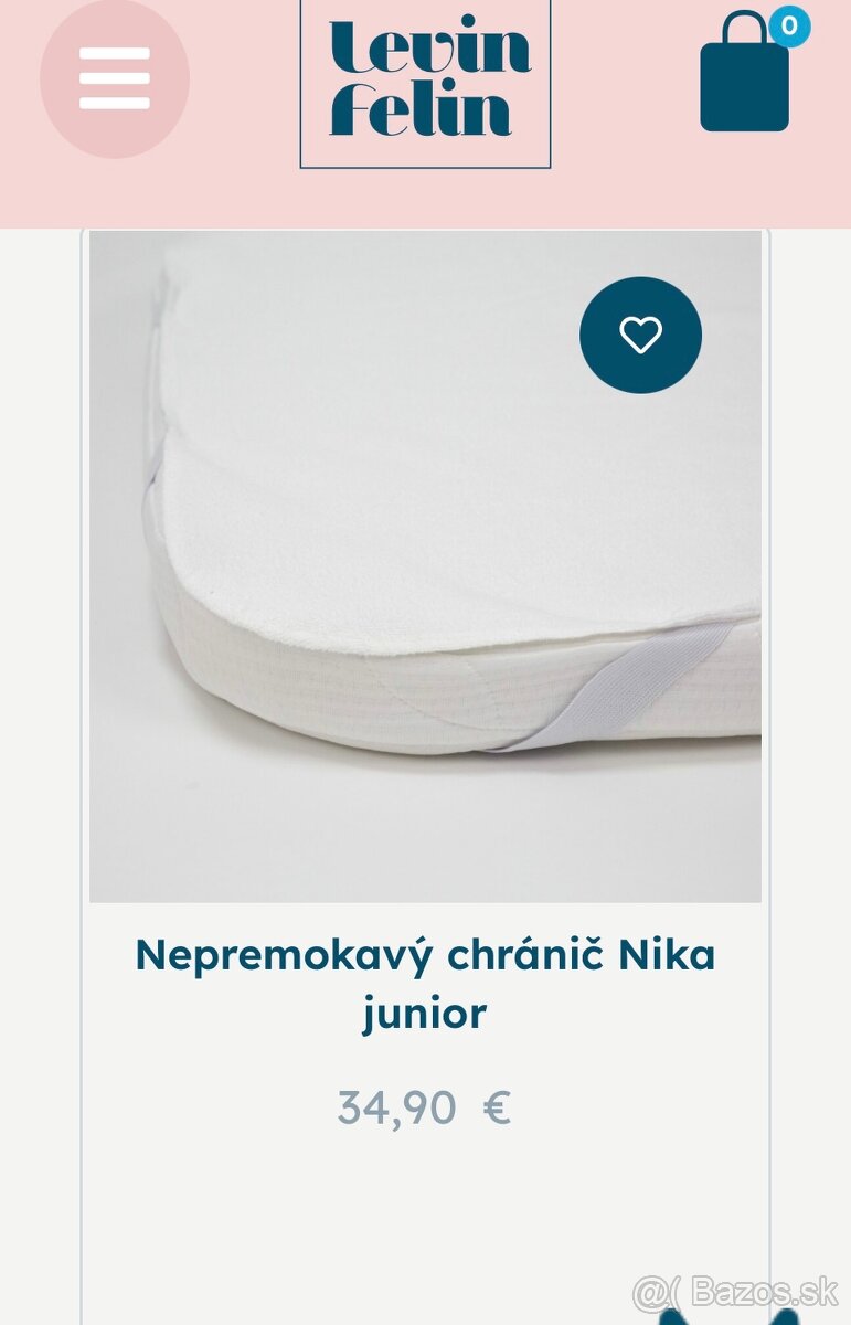 Postieľka LevinFelin Nika antireflux - 15