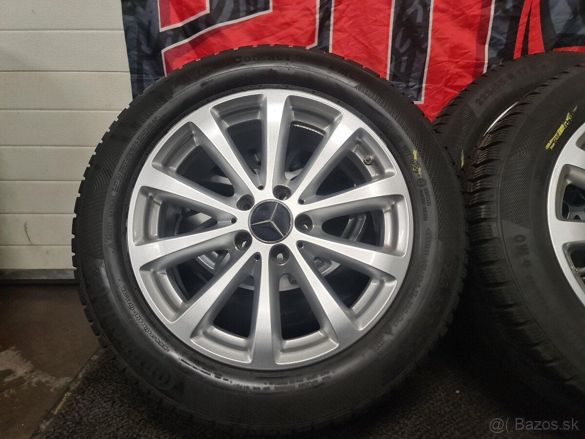 5X112 R17 + ZIMNE PNEU 225/50 R17 conti. - 15
