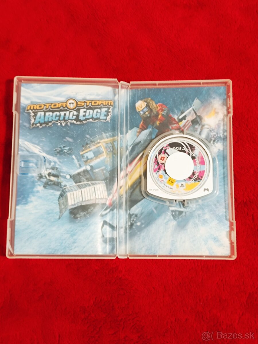 PSP 1000 Metallic Blue a Motorstorm Artic Edge - 15