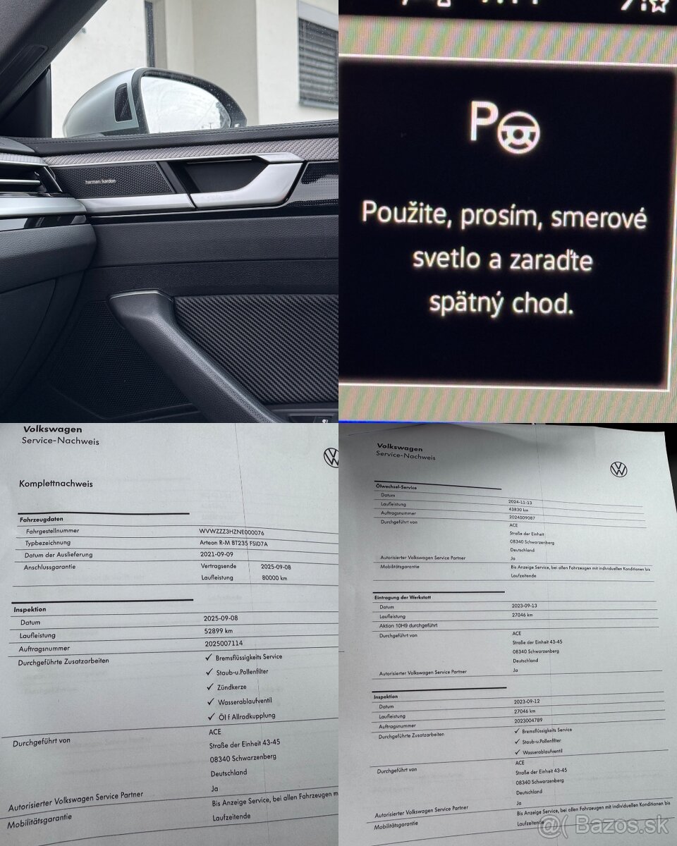 VW Arteon R 2.0 TSI H&K / Ťažné / Pano / 360• / IQ / Koža / - 15