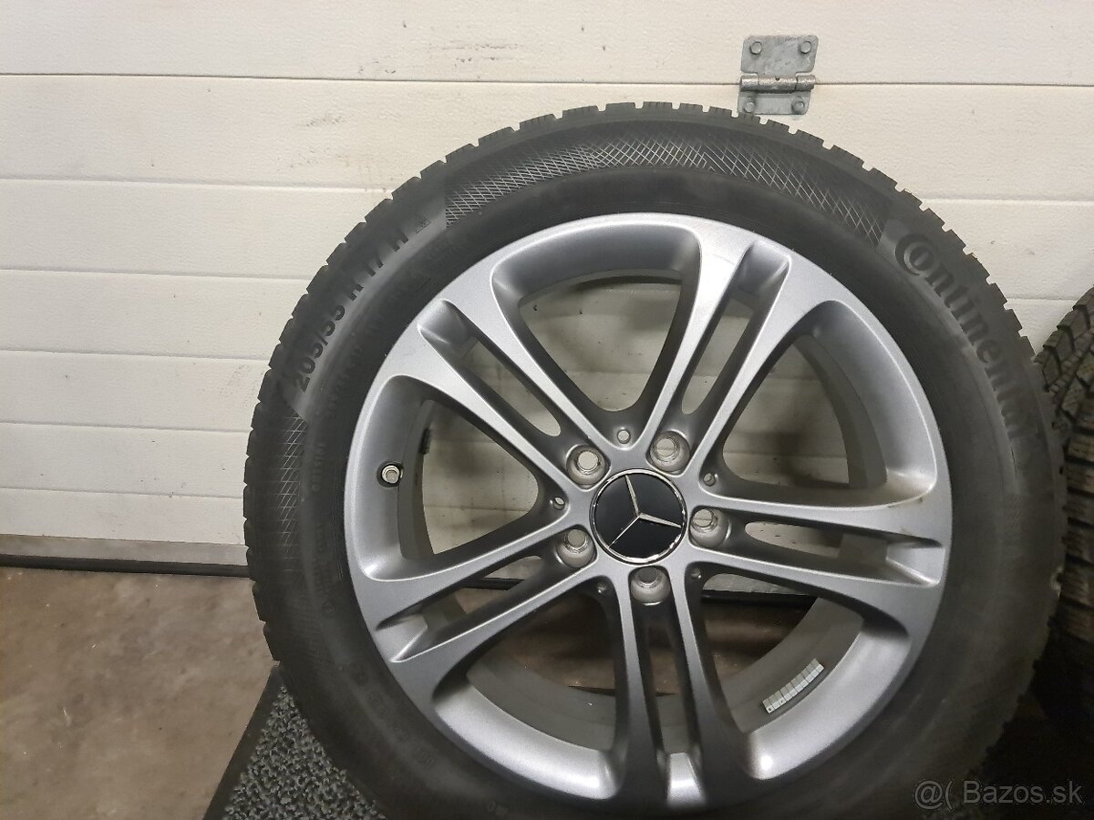 ZIMNA SADA MERCEDES 5X112 R17 + PNEU 205/55 R17 - 15