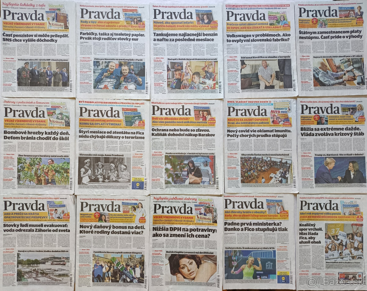 Plus 7 dní , Pravda, Konsument - 15