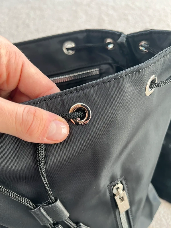 1017 Alyx 9SM Fold-Top Backpack - Black - 15