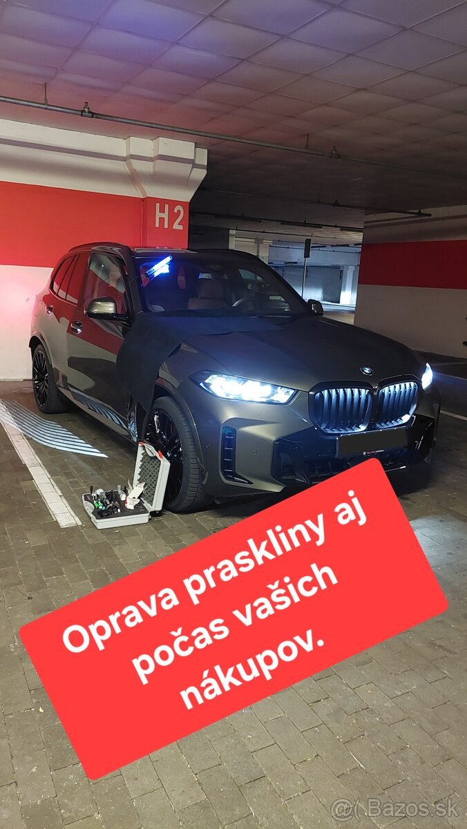 Oprava praskliny na čelnom skle. - 15