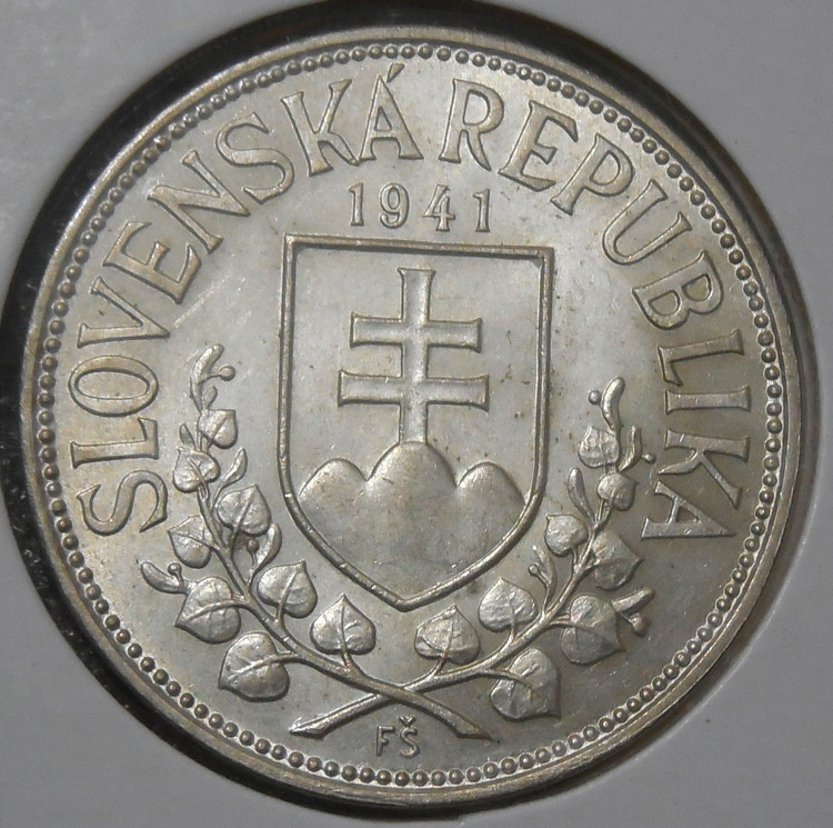 Mince : Sada Slovenský štát Špičkový stav 1939-1945 - 15