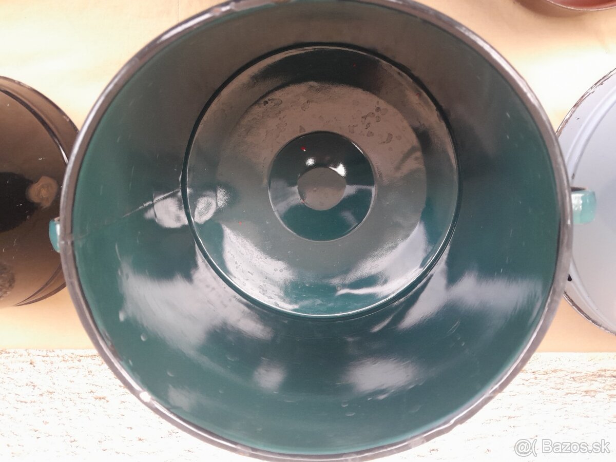 Smaltované riady chalupárske dekorácie . - 15