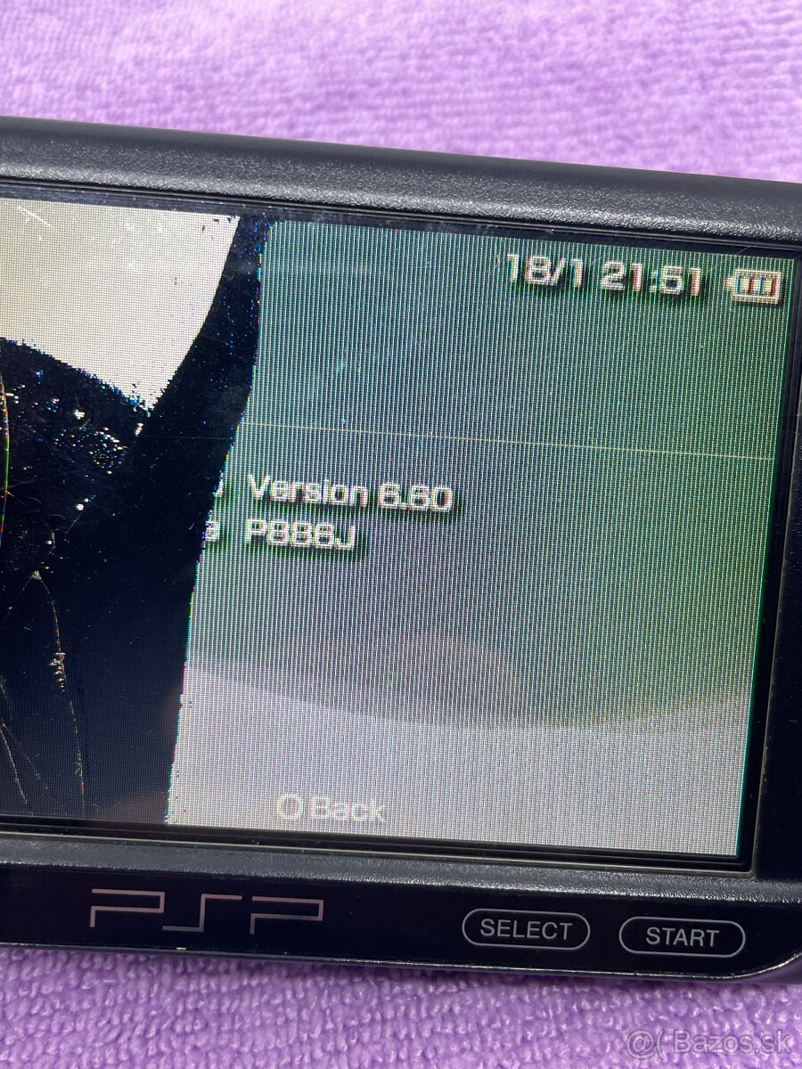 PSP - E1004 Prasknutý displej - 15