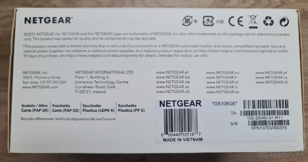 Netgear ProSAFE GS108 GbE switch - 15