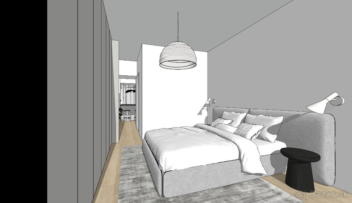 1-izbový byt Bratislava - NIVY - ul Budovateľská - 15