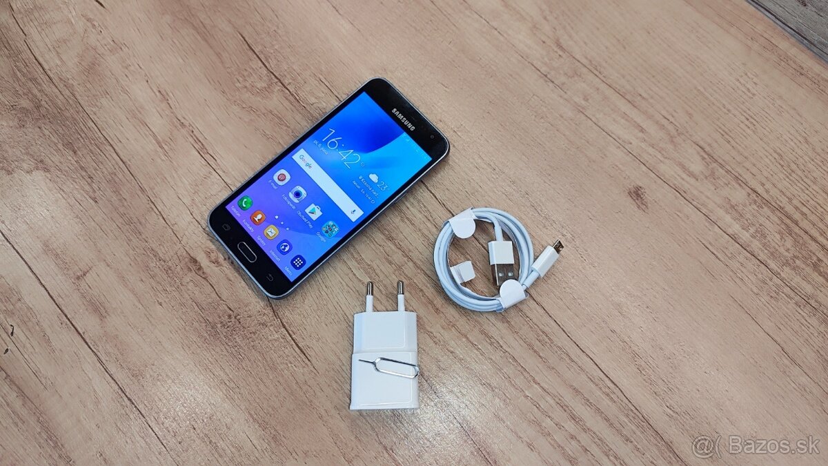 Samsung Galaxy J3 black – super stav - 15