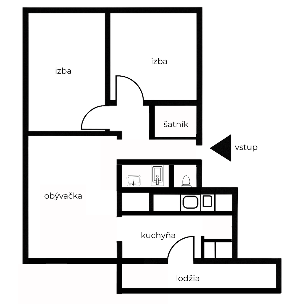 3-izbový byt po kompletnej rekonštrukcii na Púpavovej ulici, - 15