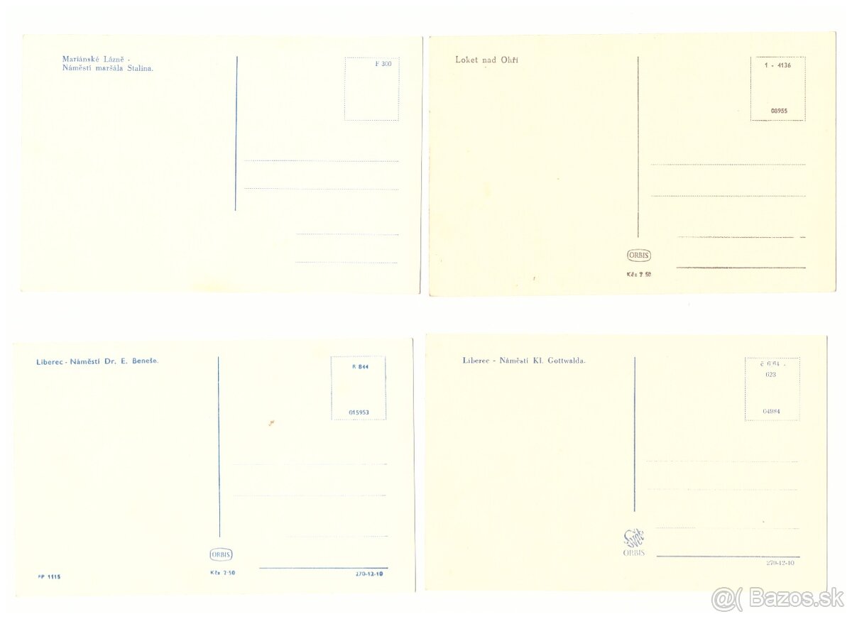 Pohľadnice mestá a krajina mix - 15