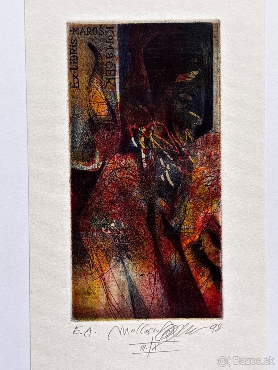 Marian Komáček - kolekcia exlbirisov - 15