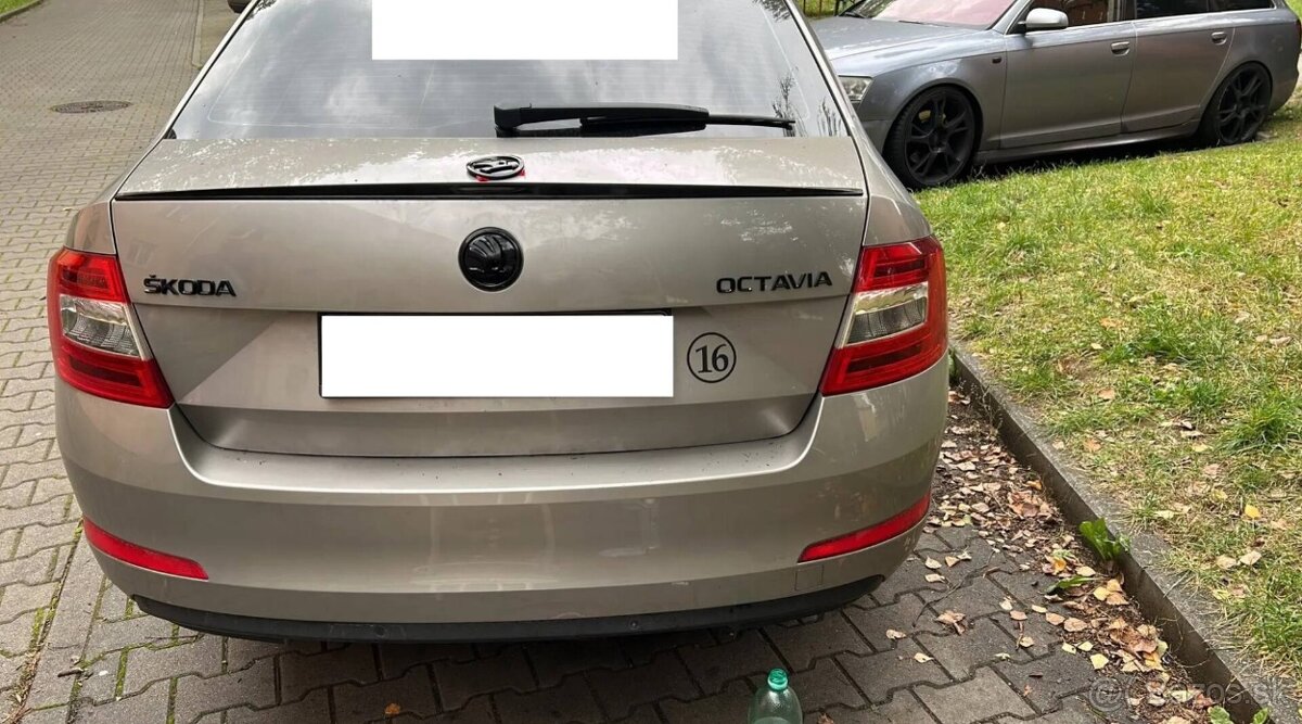 ŠKODA nápisy ČIERNE / CHROMOVE - 15