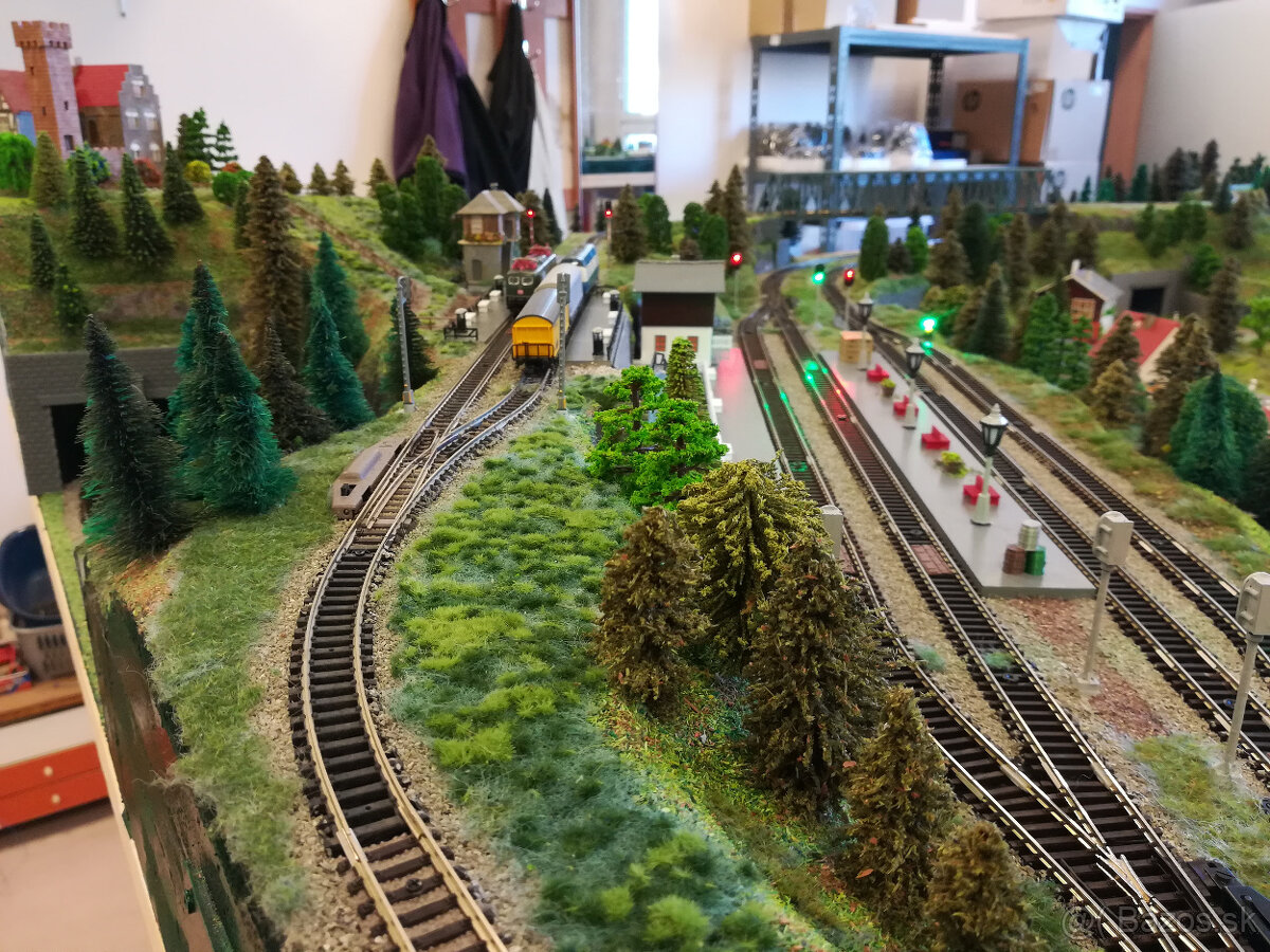 Kolejiště TT+N 350x220 cm - 15