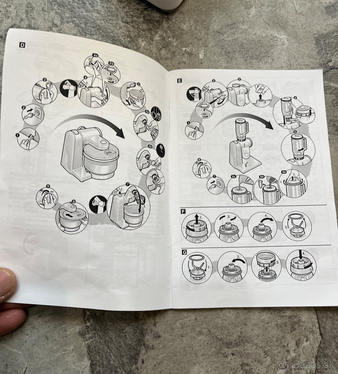 Bosch mum 4855/05 kuchynský robot 600w - 15