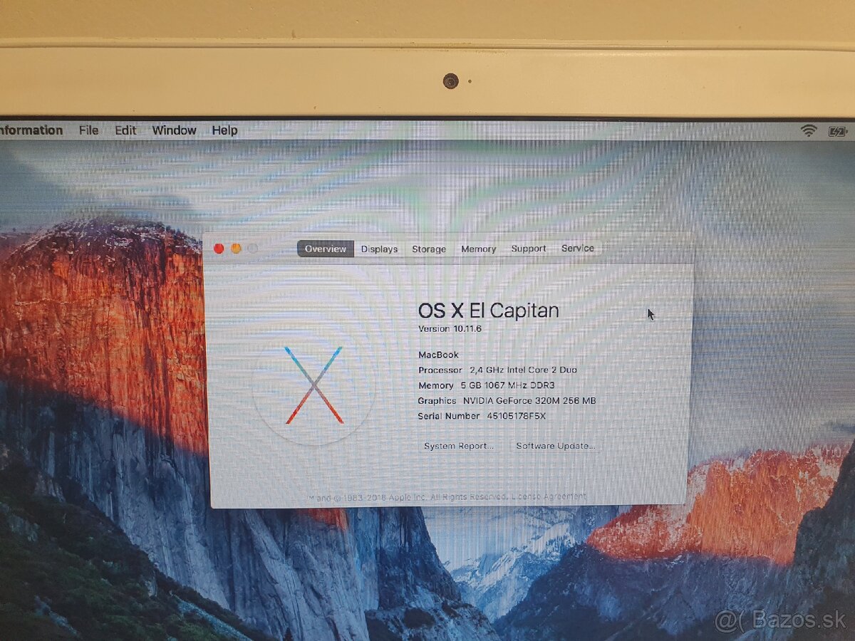 Macbook white polycarbonate plastic unibody 2009 - 15