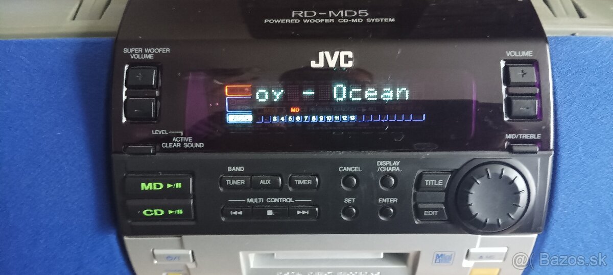 JVC CD-MD SYSTEM RD-MD5 - 15