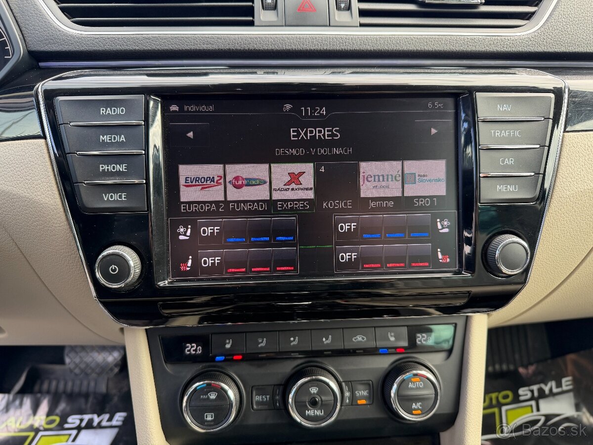 Škoda Superb Combi 2.0 TDI 190 k L&K DSG – full výbava, SR - 15