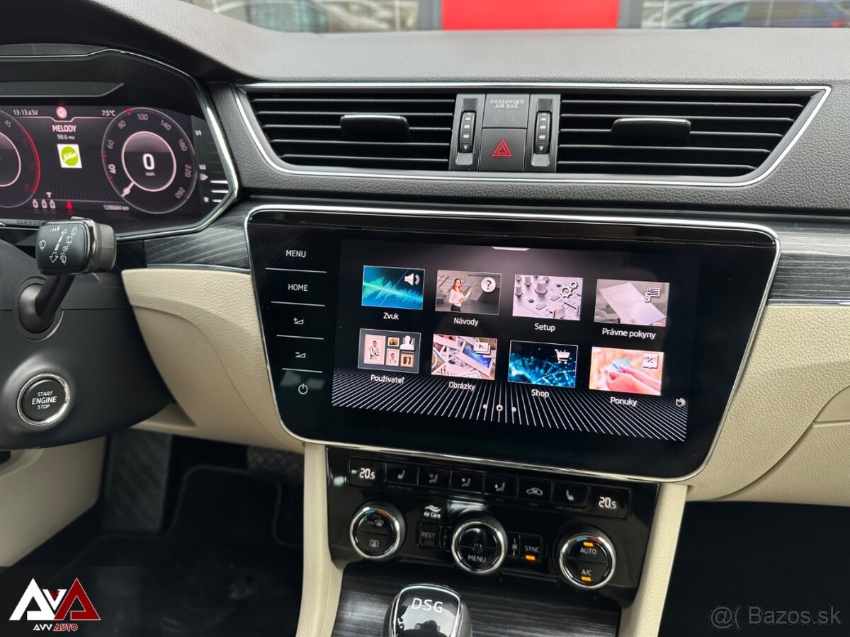 Škoda Superb Combi 2.0 TDI Style DSG,Pôvodný lak,Virtual,SR - 15