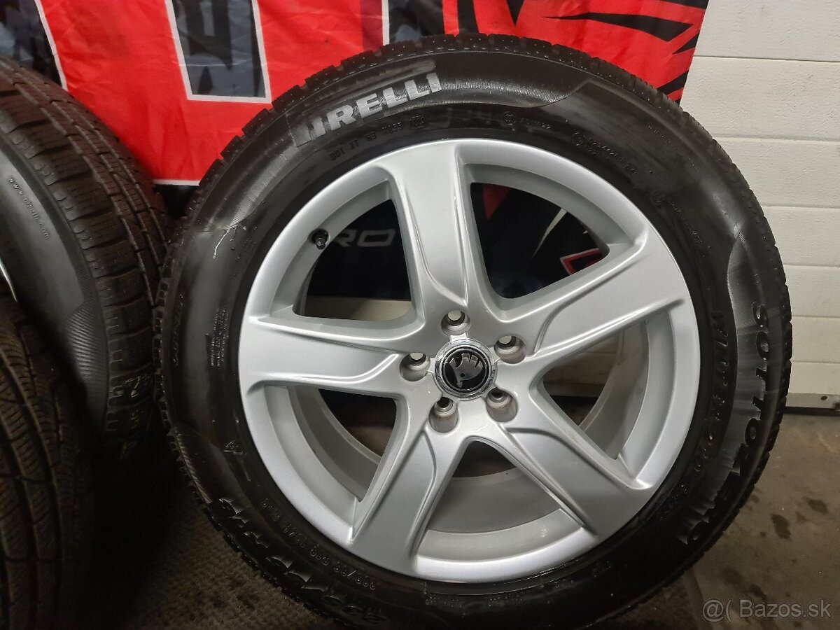 ZIMNA SADA 5X112 R18 + ZIMNE PNEU 235/55 R18 - 15