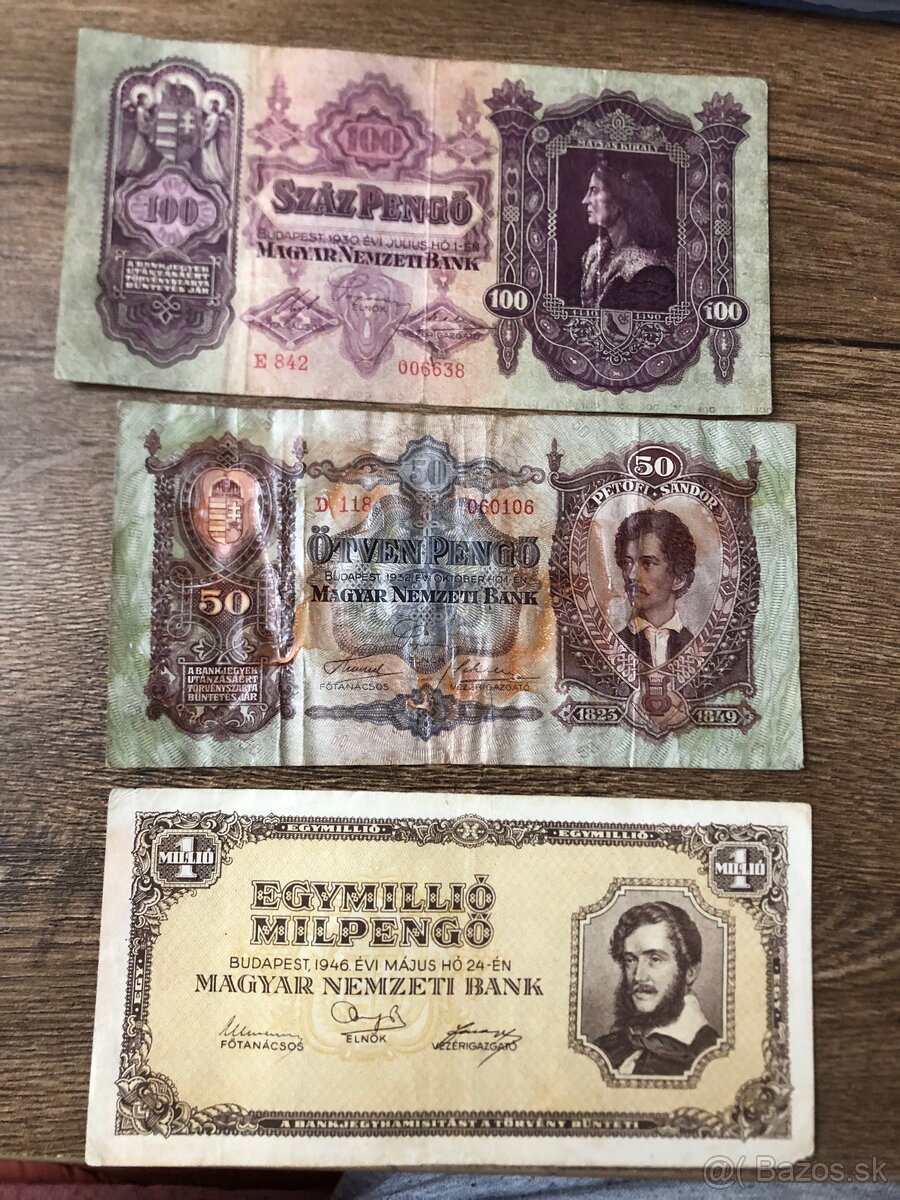 Bankovky MAGYAR (stare) - 15