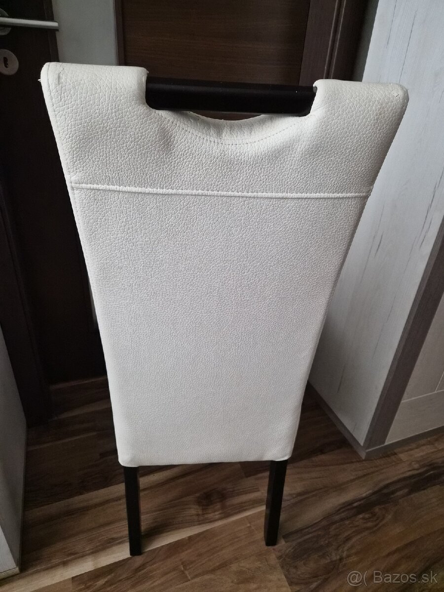 Jedálenské stoličky z ekokože 4ks - 15