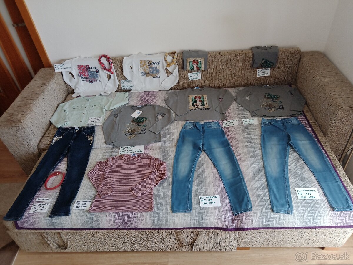 Oblec.jar,leto-dievcata dvojičky/jed.(vel.110,116,116-122) - 15