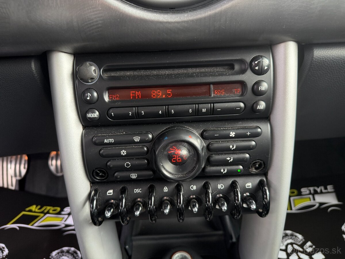 Mini Cooper S • 1.6 Benzín • 6-st. manuál • 4499 € - 15