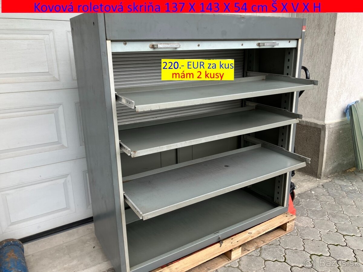 Kovová roletová skriňa - 15