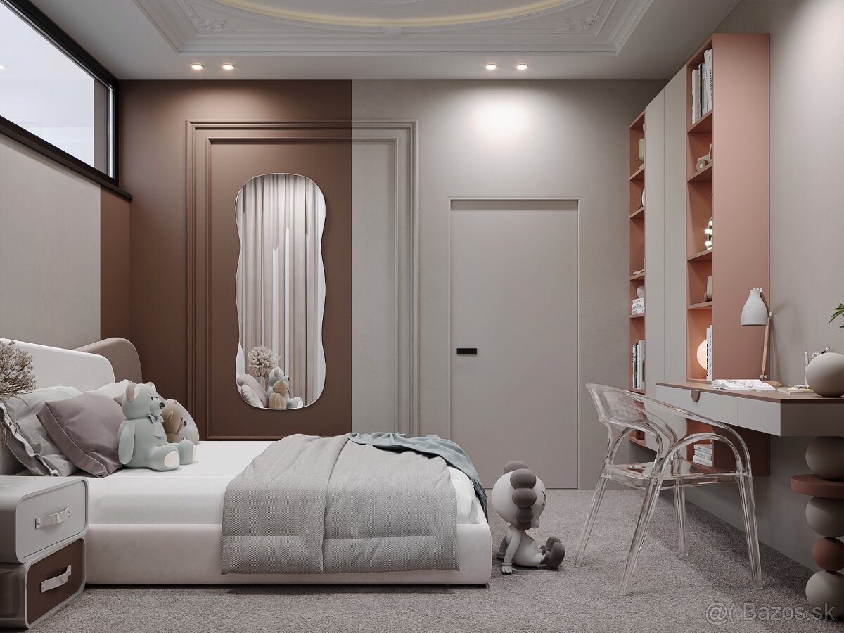 6 izb. skolaudovaný viladom (235 m²) bazén, vstupo do lesa - 15