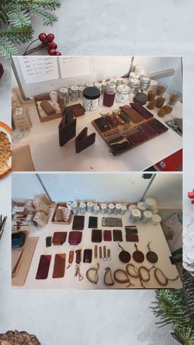 Ručná výroba - kožené doplnky a kozmetika - 15