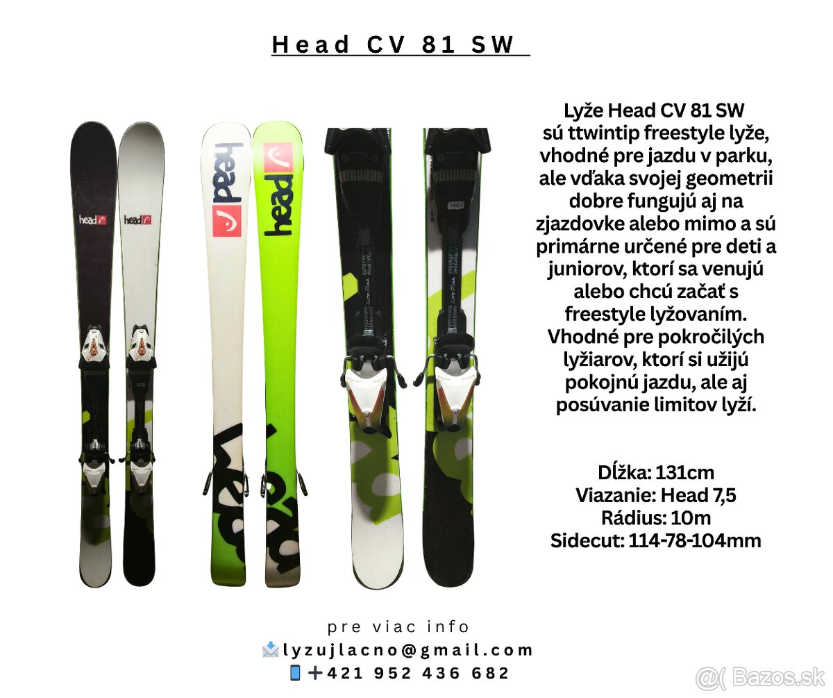 Detské lyže a lyžiarky - 15