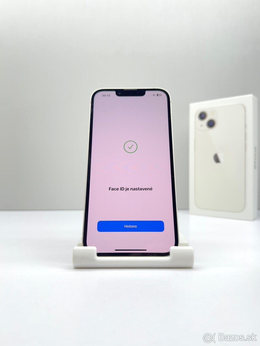 iPhone 13 128GB WHITE TOP STAV ORIGINÁL+PRÍSLUŠENSTVO - 15