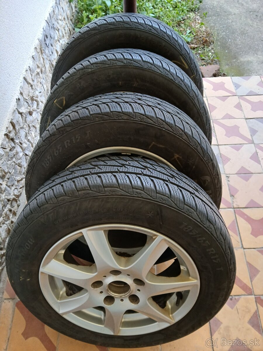 Elektróny 185/65 R15 - zimná sada - 15