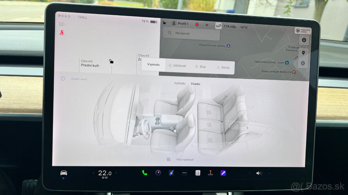 Tesla model 3, Long Range 75 kWh AWD, odpočet DPH - 15