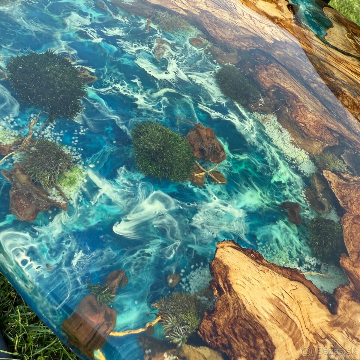 Epoxidový stôl , set konferenčných stolov , epoxidové stoly - 15