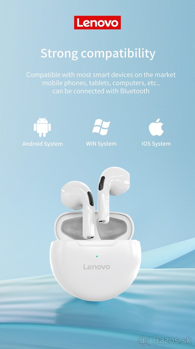 Predam sluchatka sluchadla nove Lenovo HT38 - 15