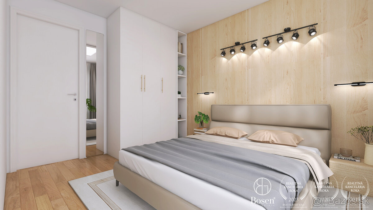 BOSEN | Priestranný 2 izbový byt v novostavbe PRÚDY Trnava - 15