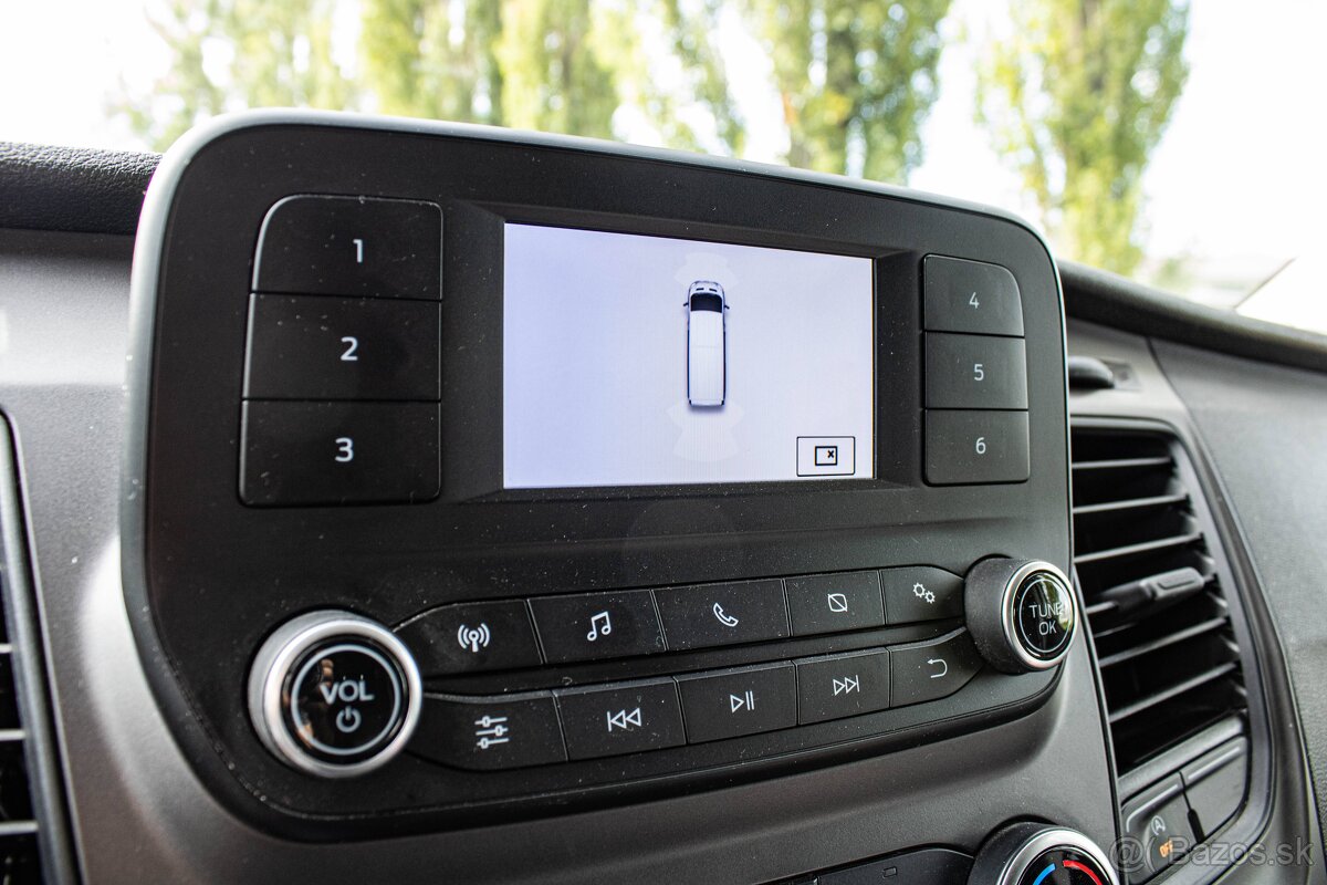 Ford Transit Custom 79kW M6, 9miest, 1. majiteľ, Nelakované - 15