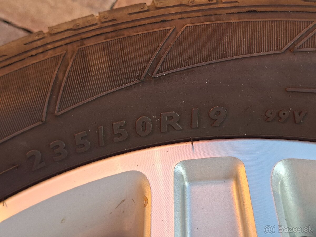 Predám hlinikové disky org.Mercedes GLK-AMG--R19-dvojrozmer - 15