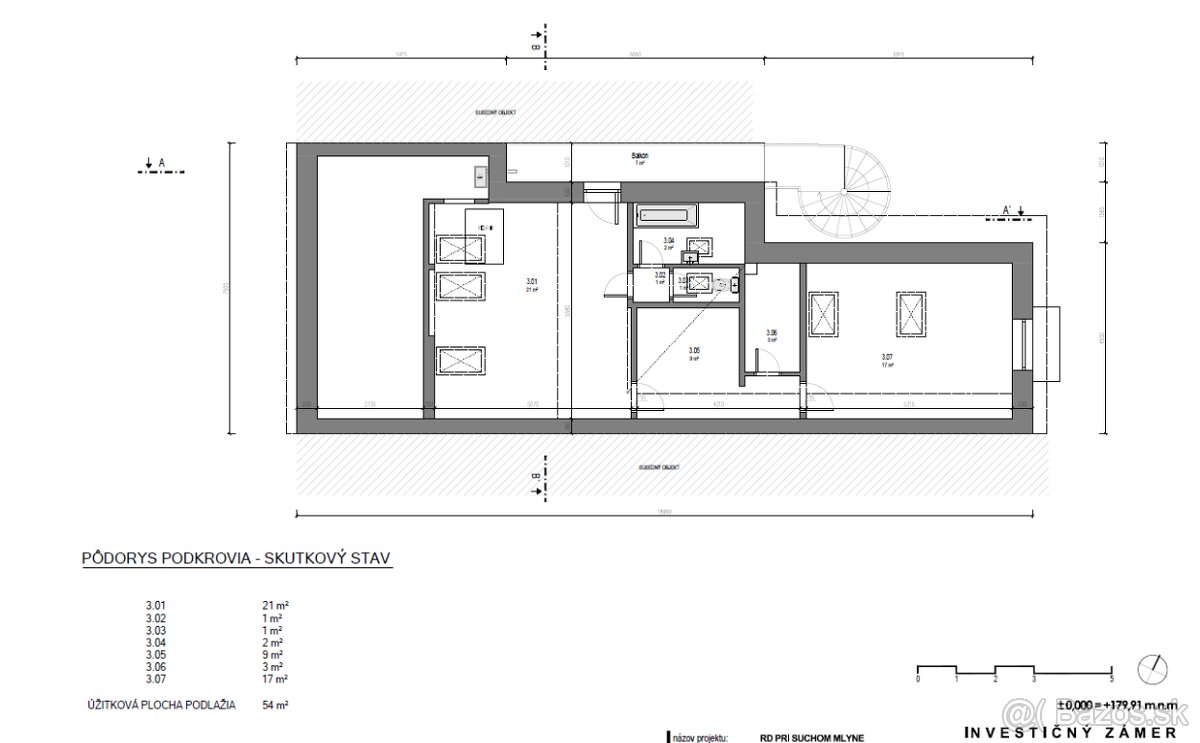 Na predaj rodinný dom ul. Pri Suchom mlyne BA-Staré Mesto - 15