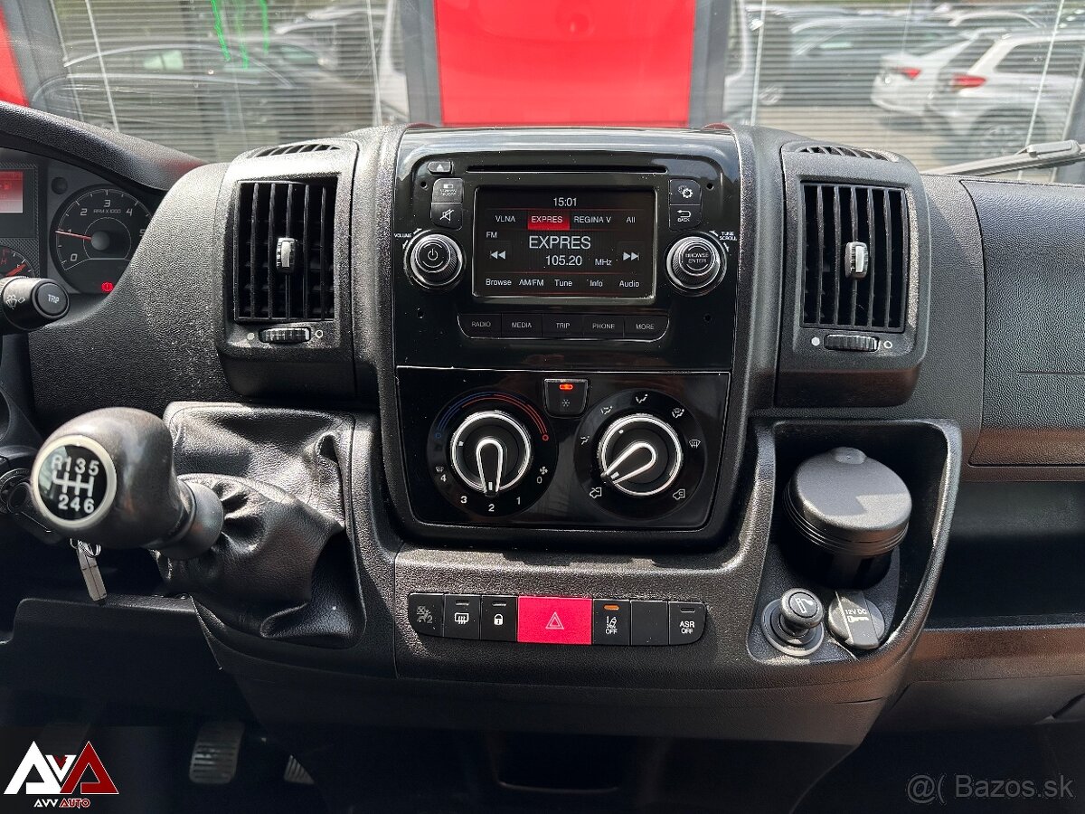 Fiat Ducato 2.3 MultiJet L2H2 3,3t, Pôvodný lak,8 miestne,SR - 15