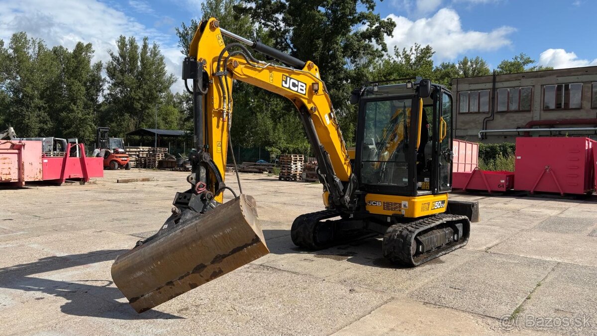 Rýpadlo JCB 50 Z- 5 tun -rok 2022 pouze 1139 mth TOP STAV - 15